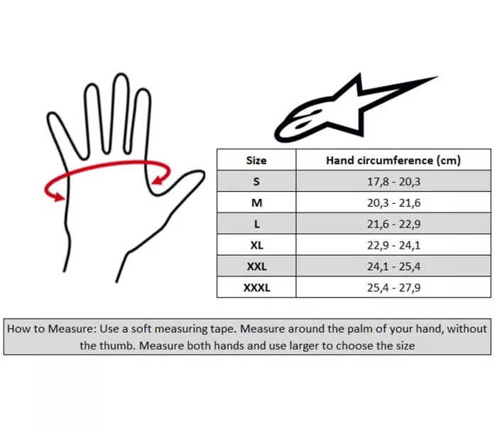 Rukavice na moto Alpinestars Radar glove black rukavice