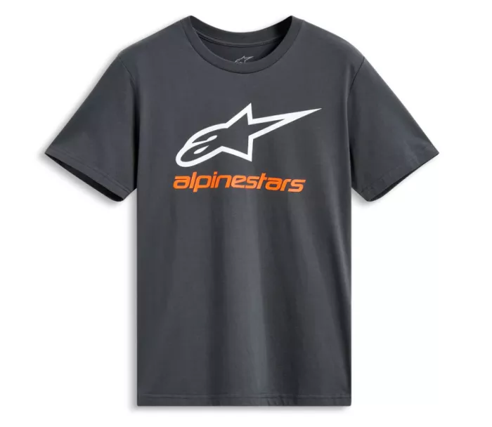 Tričko 2025 Alpinestars Always 2.0 charcoal/white/orange