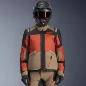 Bunda na moto 2026 Alpinestars Andes V4 Drystar walnut/rust/black