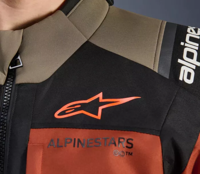 Bunda na moto 2026 Alpinestars Andes V4 Drystar walnut/rust/black