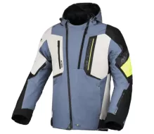 Pánská bunda Macna Angle 2.0 light grey/fluo yellow