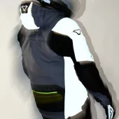 Pánská bunda Macna Angle 2.0 light grey/fluo yellow