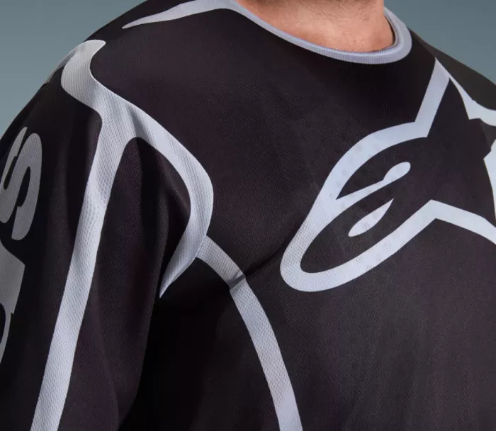 Dres na motokros 2026 Alpinestars Fluid Apex black/grey