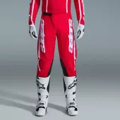Kalhoty na motokros 2026 Alpinestars Fluid Apex red/white