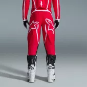 Kalhoty na motokros 2026 Alpinestars Fluid Apex red/white