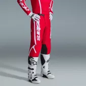 Kalhoty na motokros 2026 Alpinestars Fluid Apex red/white