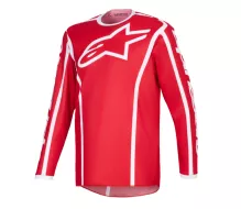 Motokrosový dres 2026 Alpinestars Fluid Apex red/white