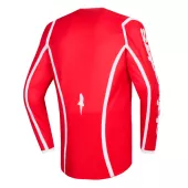 Motokrosový dres 2026 Alpinestars Fluid Apex red/white