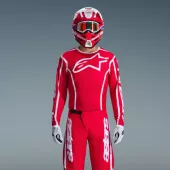 Motokrosový dres 2026 Alpinestars Fluid Apex red/white