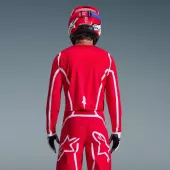 Motokrosový dres 2026 Alpinestars Fluid Apex red/white