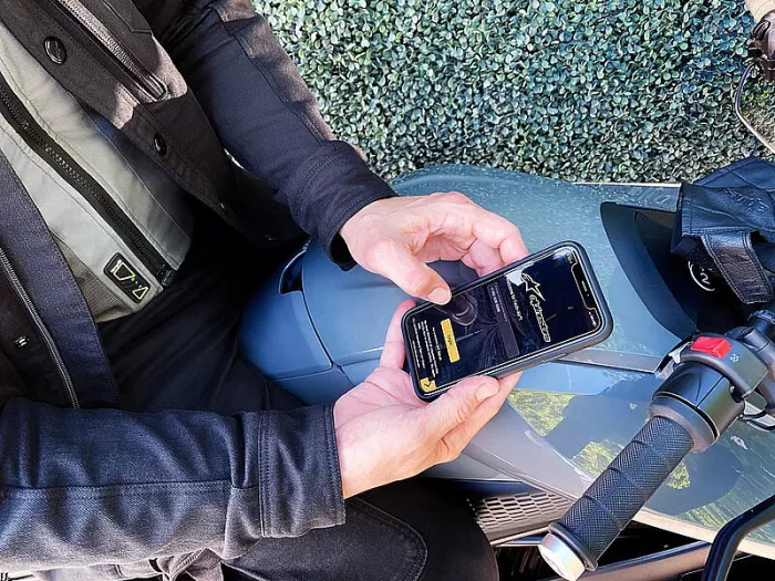 Dámská bunda na moto Nazran Cavell Tech-Air black/grey/fluo