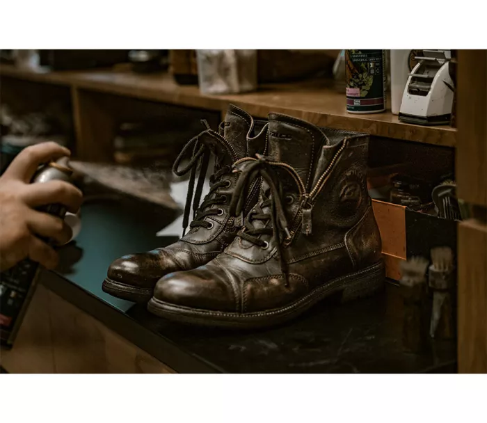 Boty na motorku Falco 747 Aviator dark brown