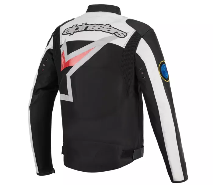 Bunda na moto 2026 Alpinestars Axton black/off white/bright red