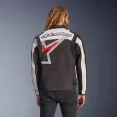Bunda na moto 2026 Alpinestars Axton black/off white/bright red