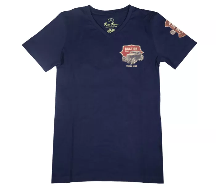 Dámské tričko Rusty Pistons Bastion race 2025 navy blue