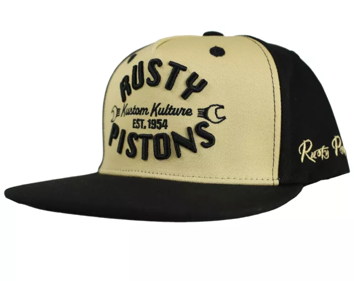 Kšiltovka Rusty Pistons Baxter black/beige