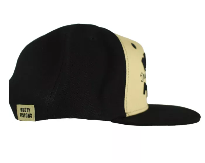 Kšiltovka Rusty Pistons Baxter black/beige