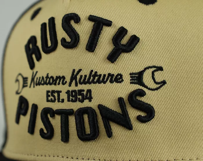 Kšiltovka Rusty Pistons Baxter black/beige