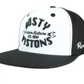 Kšiltovka Rusty Pistons Baxter black/white