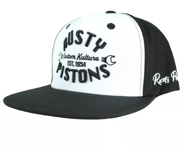 Kšiltovka Rusty Pistons Baxter black/white