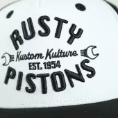 Kšiltovka Rusty Pistons Baxter black/white