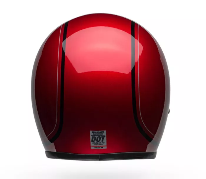 Helma na moto Bell Custom 500 Candy Red