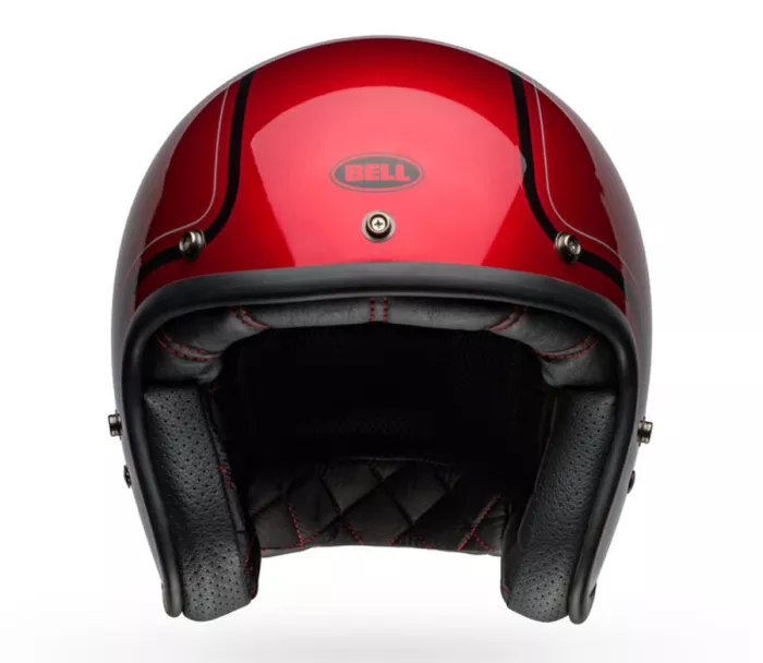 Helma na moto Bell Custom 500 Candy Red