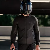 Softshell bunda na moto 2026 Alpinestars Aeroshell Airflow black/anthracite