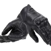 Dámské rukavice na moto Dainese BLACKSHAPE LADY LEATHER GLOVES BLACK/BLACK