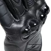 Dámské rukavice na moto Dainese BLACKSHAPE LADY LEATHER GLOVES BLACK/BLACK