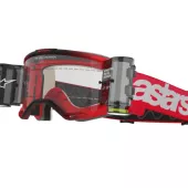 Brýle na motokros 2025 Alpinestars Vision 5 Blaze red/clear roll-off