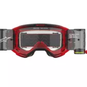 Brýle na motokros 2025 Alpinestars Vision 5 Blaze red/clear roll-off