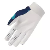 Dětské MX rukavice Thor Launchmode Bleach white/aqua