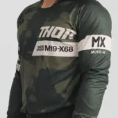 Pánský dres Thor Launchmode Bleach black/camo