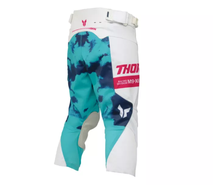 Dětské kalhoty Thor Launchmode Bleach white/aqua
