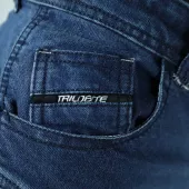 Dámské džíny na moto Trilobite Parado doublelayer AAAA slim fit blue level 2