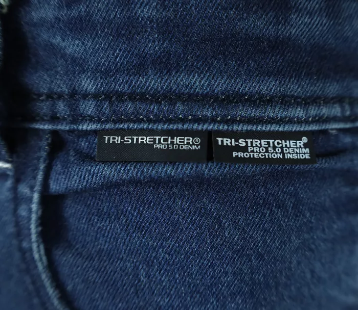 Dámské džíny na moto Trilobite Parado doublelayer AAAA slim fit blue level 2