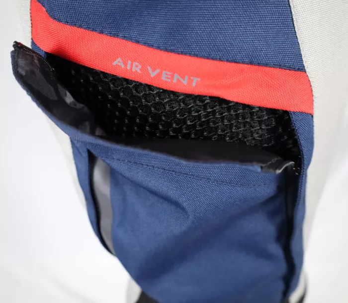 Dámské kalhoty na moto XRC Winkle 2.0 WTP adventure grey/black/blue