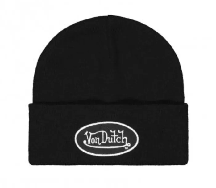 Von Dutch Bonnet black čepice