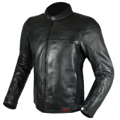 Kožená bunda na moto XRC BOTRIC HLT black