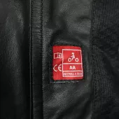 Kožená bunda na moto XRC BOTRIC HLT black