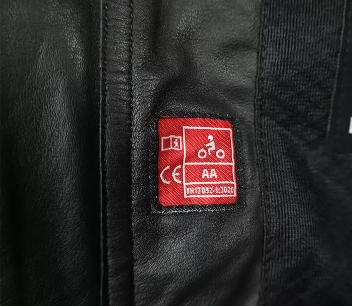 Kožená bunda na moto XRC BOTRIC HLT black