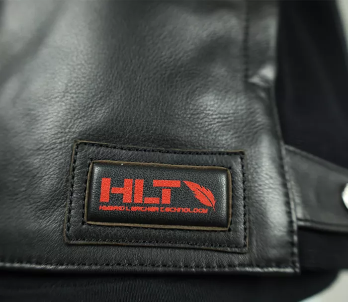 Kožená bunda na moto XRC BOTRIC HLT black