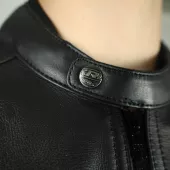 Kožená bunda na moto XRC BOTRIC HLT black