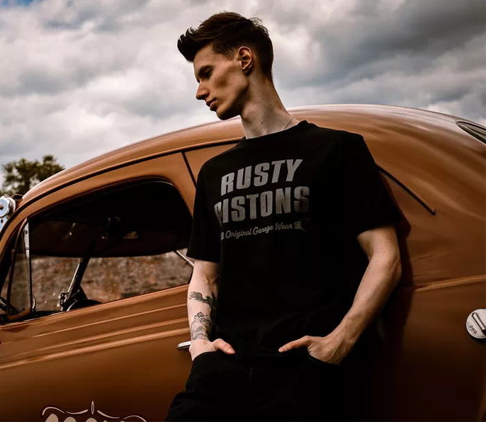 Tričko Rusty Pistons RPTSM81 Gabbs black