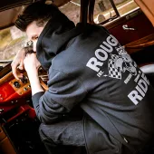 Mikina Rusty Pistons RPSWM49 Riggins blue zip