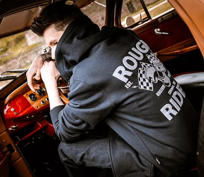 Mikina Rusty Pistons RPSWM49 Riggins blue zip