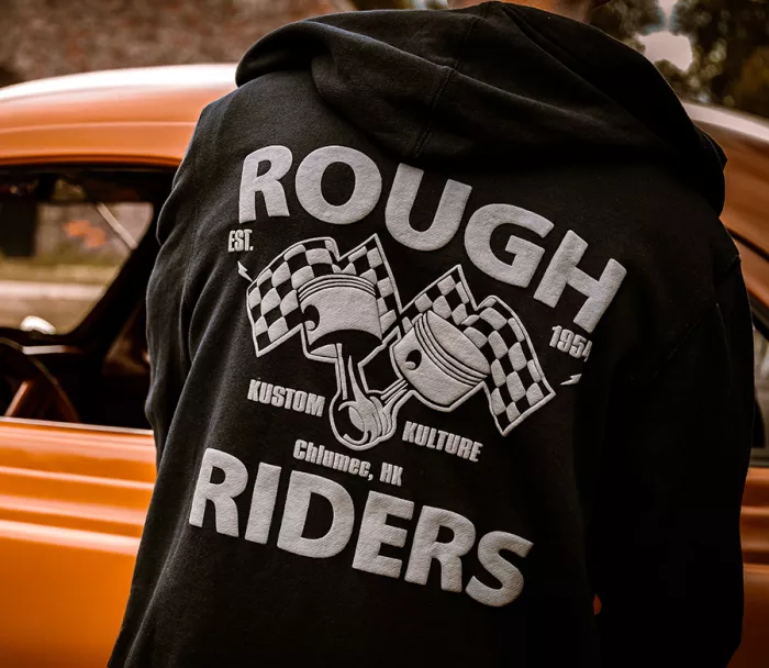 Mikina Rusty Pistons RPSWM49 Riggins blue zip