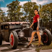 Dámská sukně Rusty Pistons RPSKW16 Kearney jeans