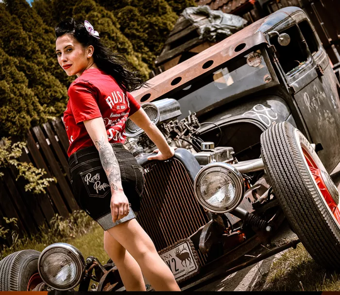 Dámská sukně Rusty Pistons RPSKW16 Kearney jeans